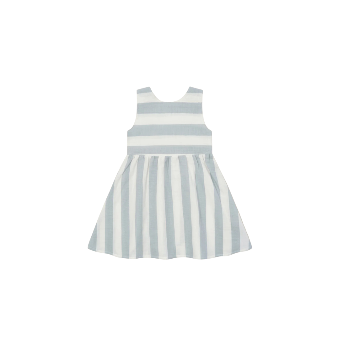 Sardine Stripes Sleeveless Dress
