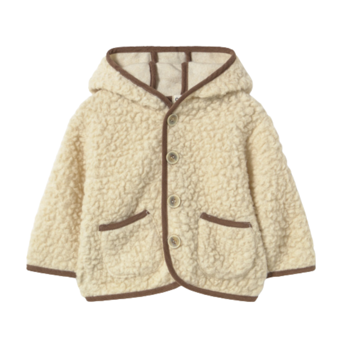 Mateo Sherpa-Jacke mit Kapuze