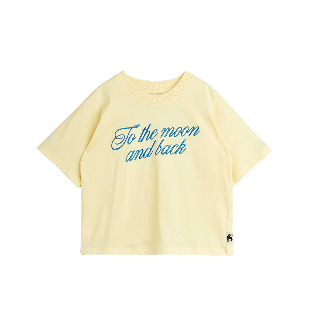 Mini Rodini To The Moon Embroidered T-Shirt