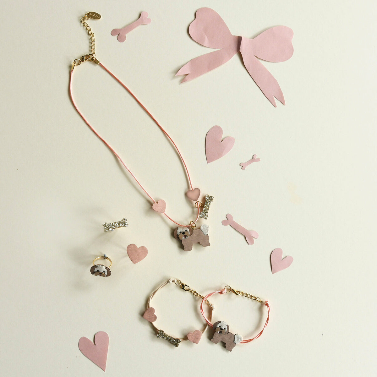 Dolly Dog Bracelet Set