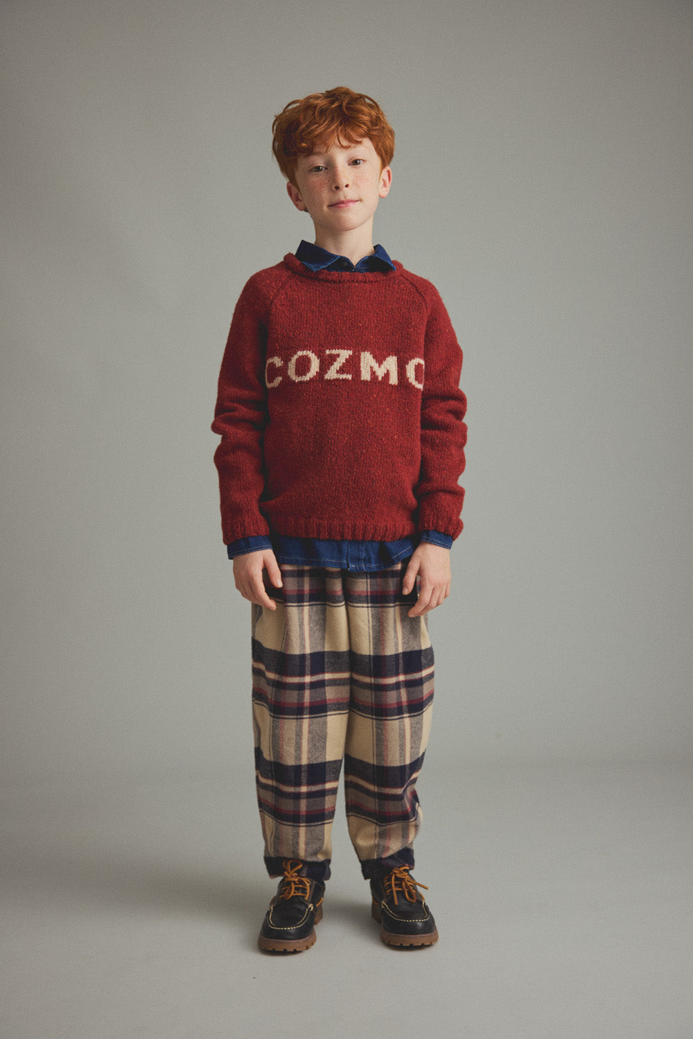 Cozmo Elton Plaid Flannel Pants in Multi