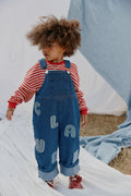 Blythe Patch Denim Dungarees by Claude & Co