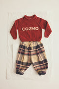 Cozmo Kobe Lined Plaid Flannel Pants in Multi