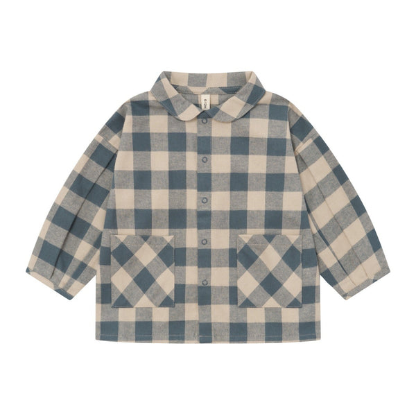 Lodge Karohemd – Fog Blue