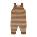 Chestnut Stripes Woll-Latzhose