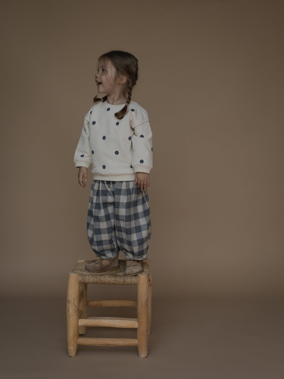 Lodge Karohose – Fog Blue