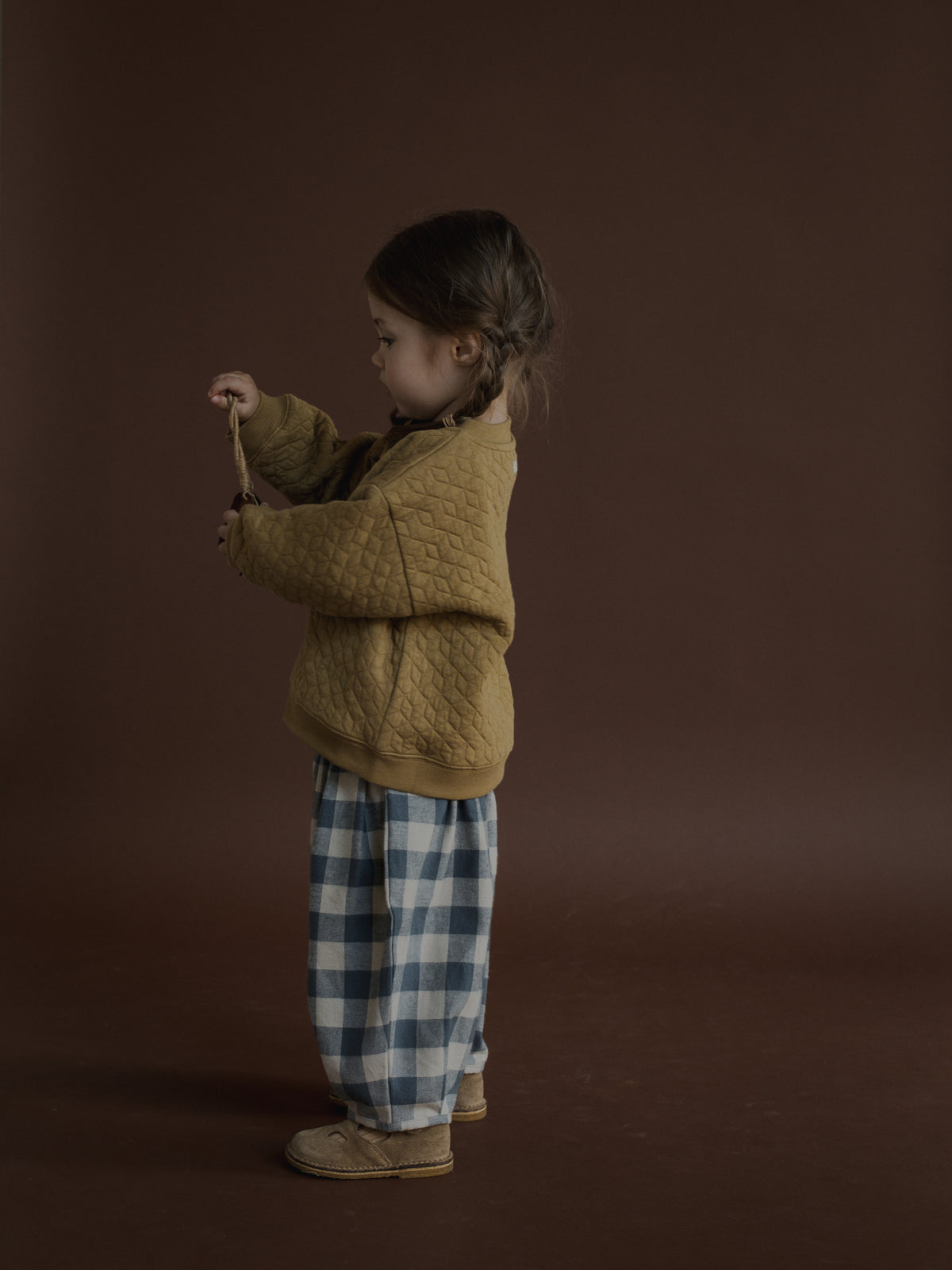 Lodge Karohose – Fog Blue