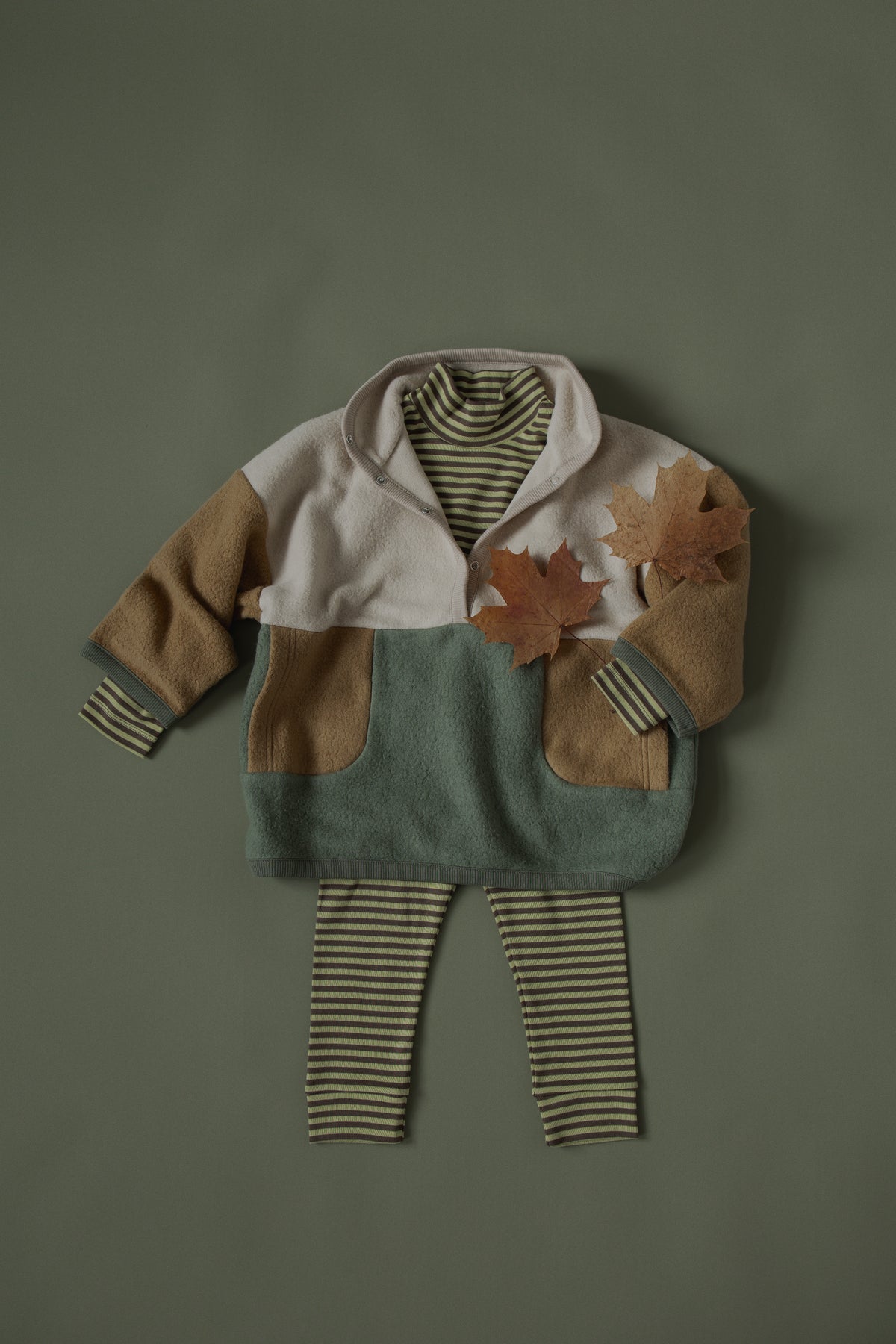 Sweatshirt en molleton Colour Block