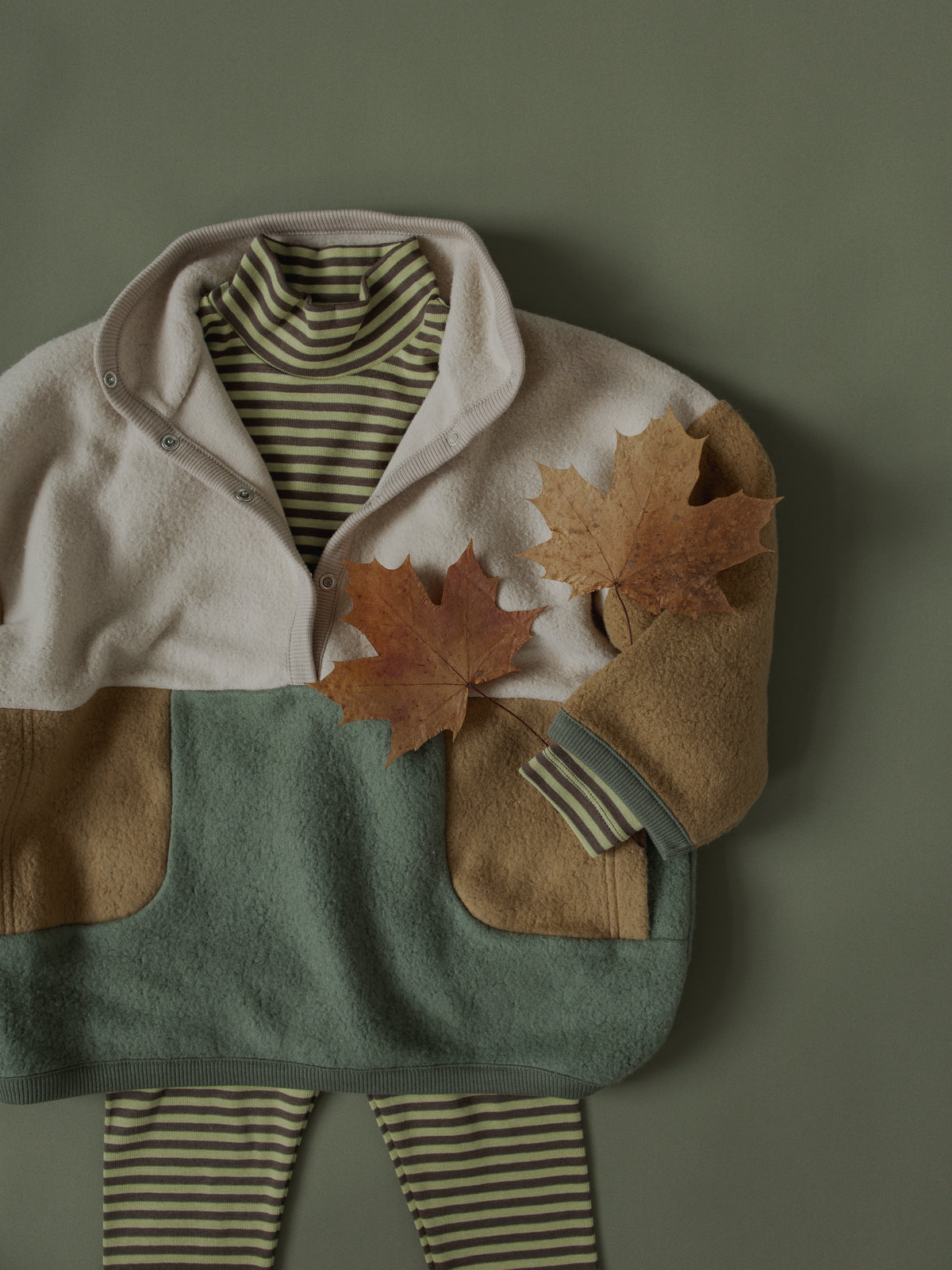 Sweatshirt en molleton Colour Block