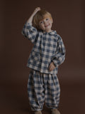 Lodge Karohose – Fog Blue