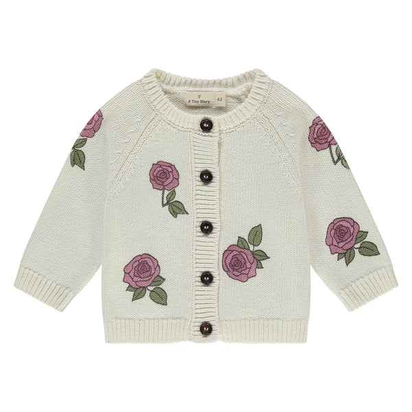 Baby Cardigan Flowers