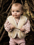 We Are Wovens Flat White Wool Vest